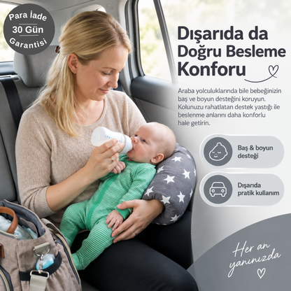 Bebiva™ Bebek emzirme yastığı